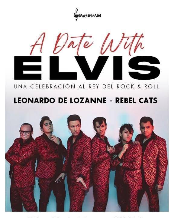 Leo de Lozanne y Rebel Cats celebrarán a Elvis Presley