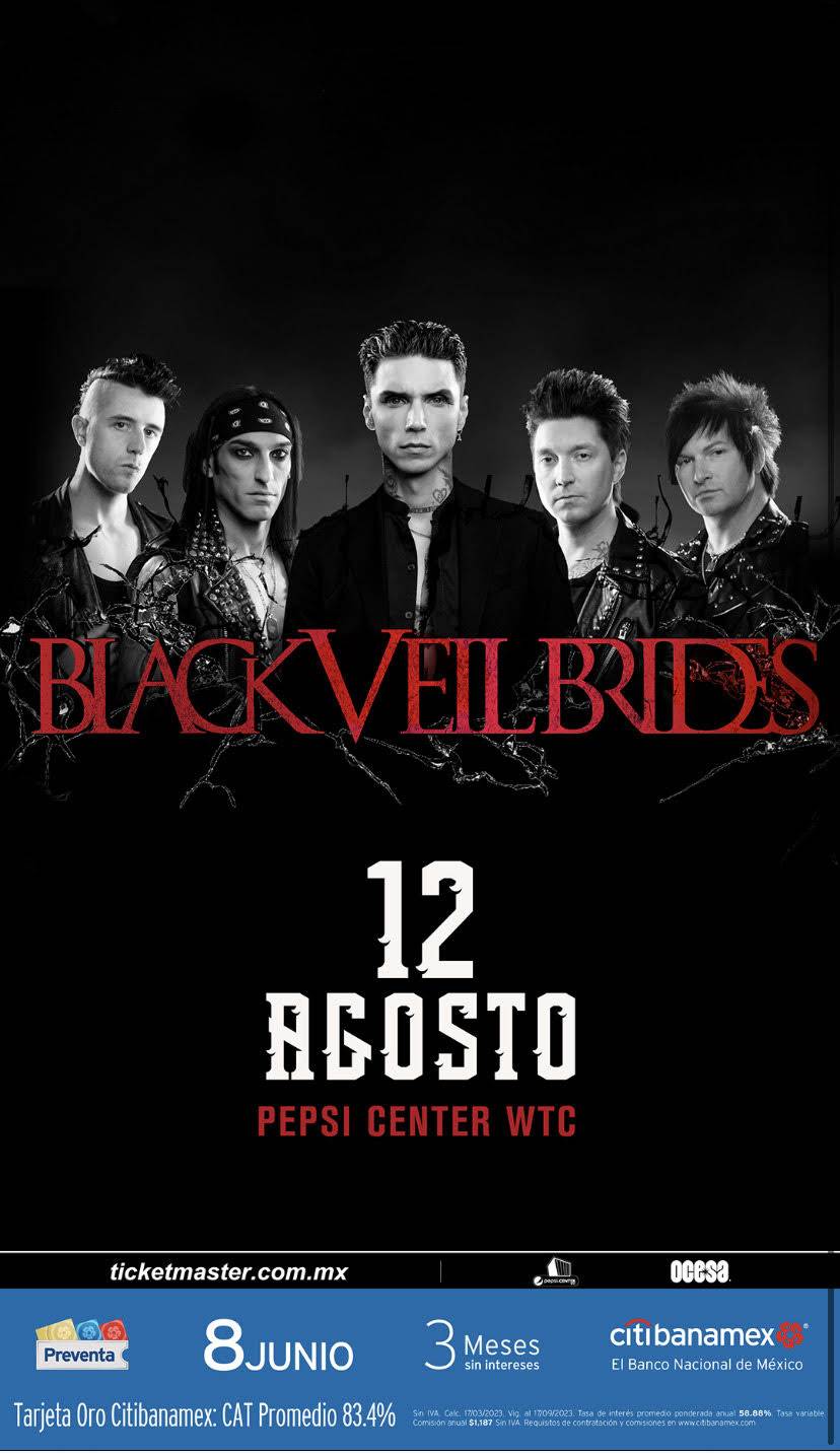 Black Veil Brides vendrán a México