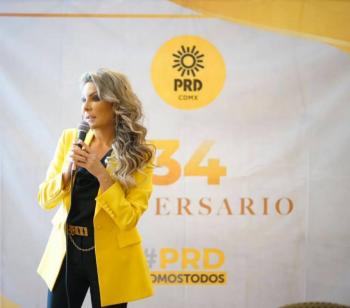 Nora Arias critica reunión de Zambrano con aspirantes del PRD a la Jefatura de Gobierno