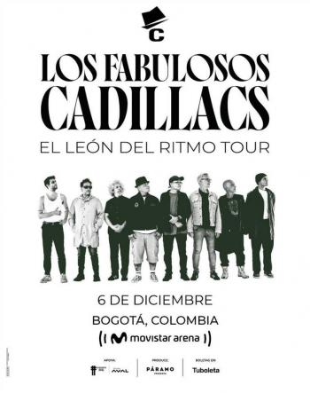 Los Fabulosos Cadillacs celebrarán en Bogotá “El León del Ritmo Tour”