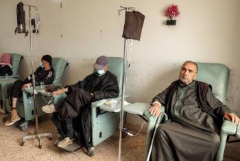 Enfermos graves sin atención médica en zonas rebeldes de Siria