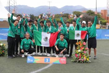 M&eacute;xico supera r&eacute;cord de oros en Parapanamericanos Juveniles