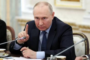 Putin afirma que la contraofensiva ucraniana está sufriendo pérdidas 