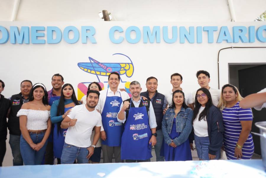 Mauricio Tabe inaugura nuevo comedor solidario en la Miguel Hidalgo