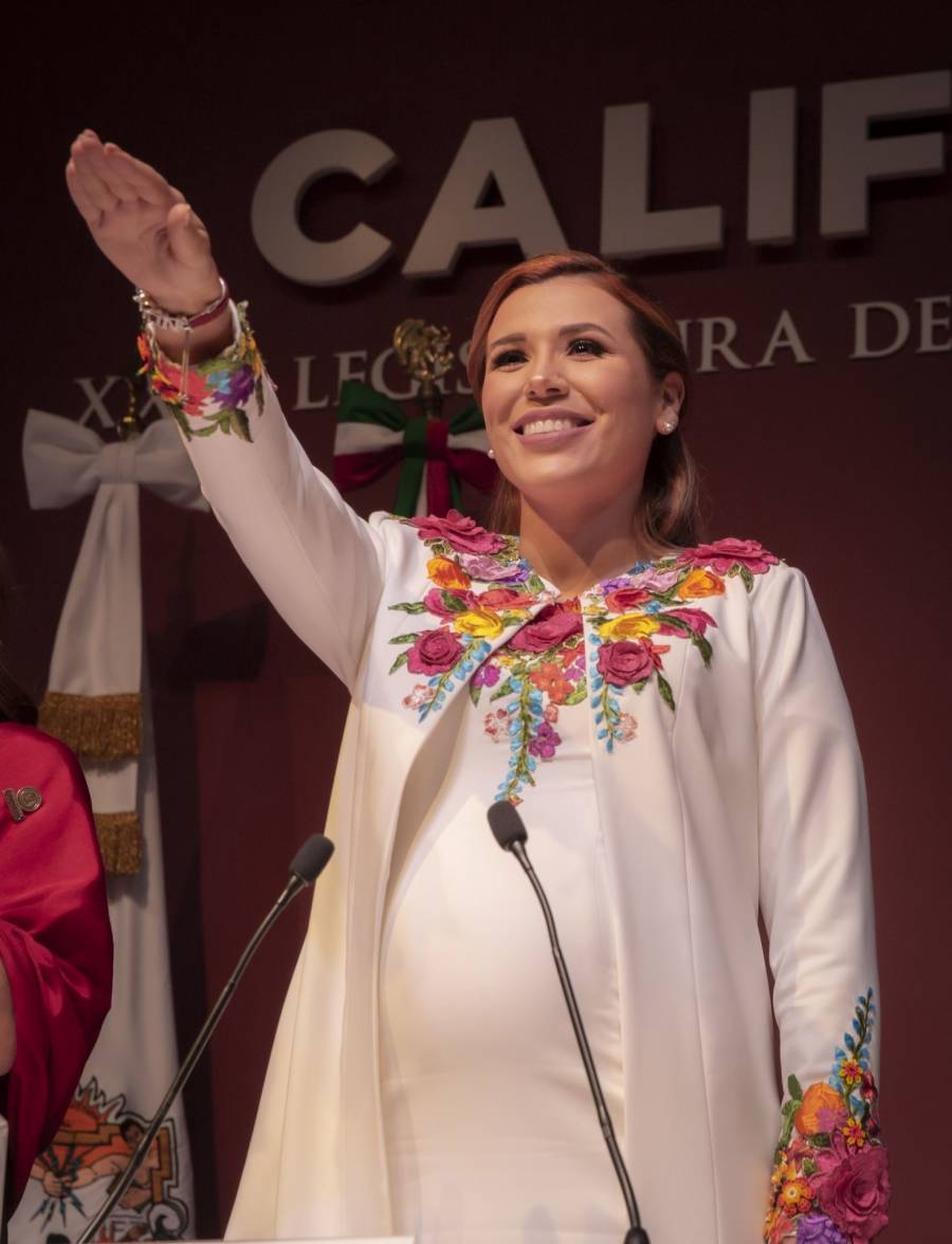 Gobernadora Marina del Pilar Ávila Olmeda rechaza resguardarse y seguirá trabajando por Baja California