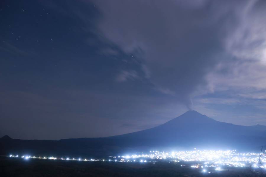 Protección Civil CDMX emite recomendaciones por caída de ceniza del volcán Popocatépetl