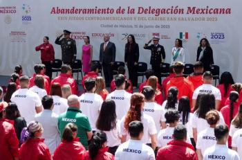 AMLO promete ayuda a la Delegaci&oacute;n Mexicana de Juegos Centroamericanos y del Caribe 2023