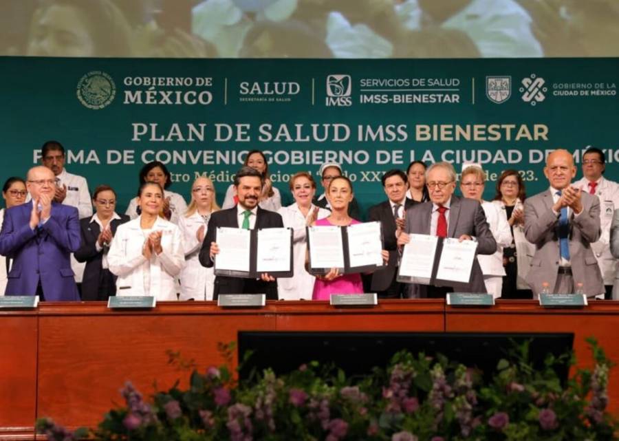 Firman convenio para implementar IMSS-Bienestar en la CDMX
