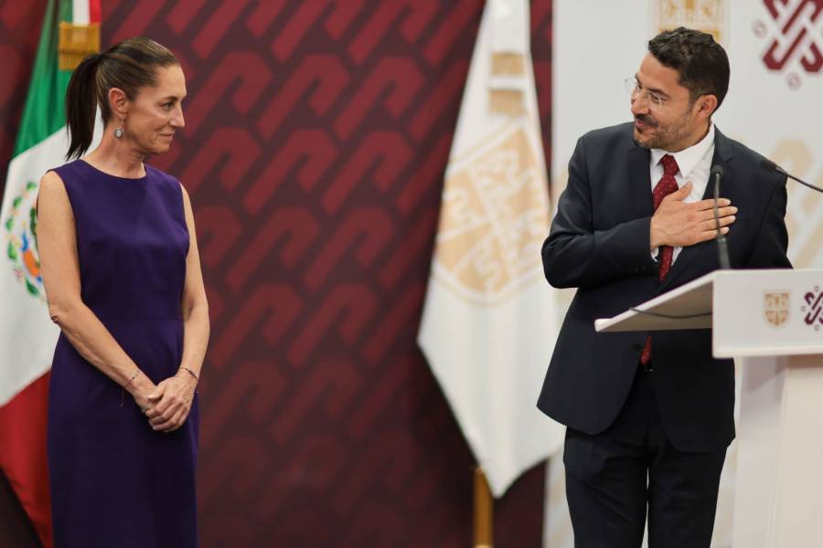 “La CDMX está en buenas manos”: Sheinbaum felicita a Martí Batres