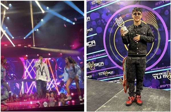 “La Bebé - Remix” de Yng Lvcas y Peso Pluma se lleva el Remix del Año en Premios Tu Música Urbano