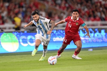 Argentina sin Messi concluye gira asi&aacute;tica con victoria 2-0 sobre Indonesia