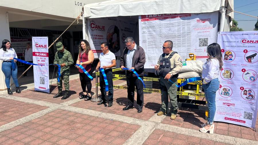 Inicia en Tecámac programa de Canje de Armas