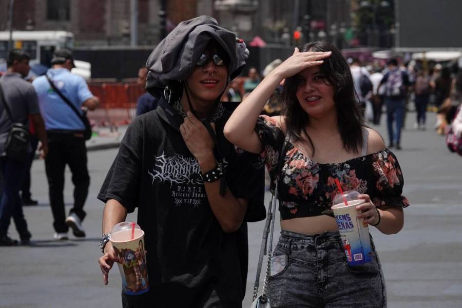 Continuará muy caluroso el clima en CDMX; se prevé una máxima de 31 grados