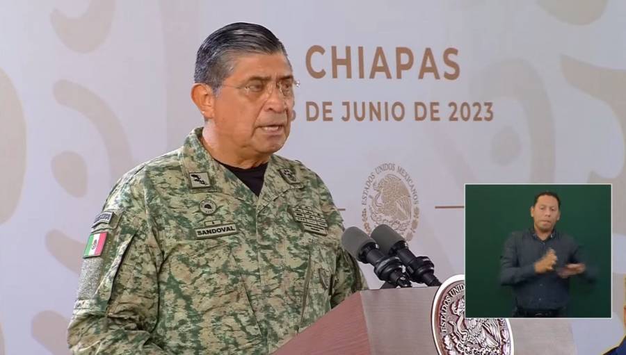 Sedena actualiza información sobre delitos de alto impacto en Chiapas