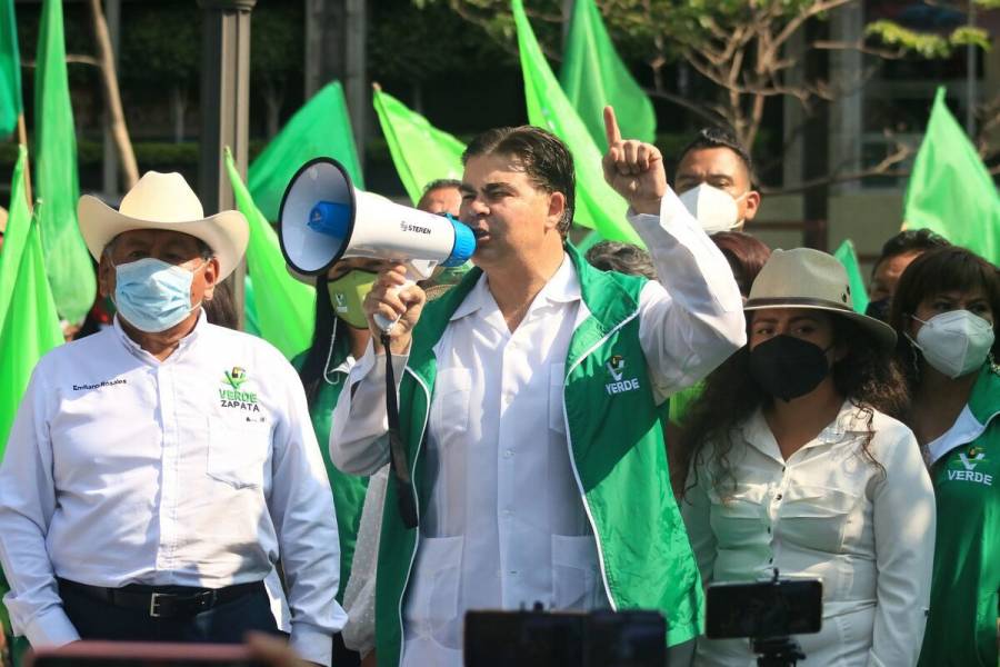 Atacan a balazos a Faustino Javier Estrada, líder del PVEM en Morelos