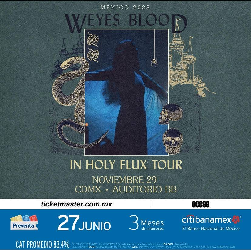 Weyes Blood anuncia su primer concierto en la Ciudad de México