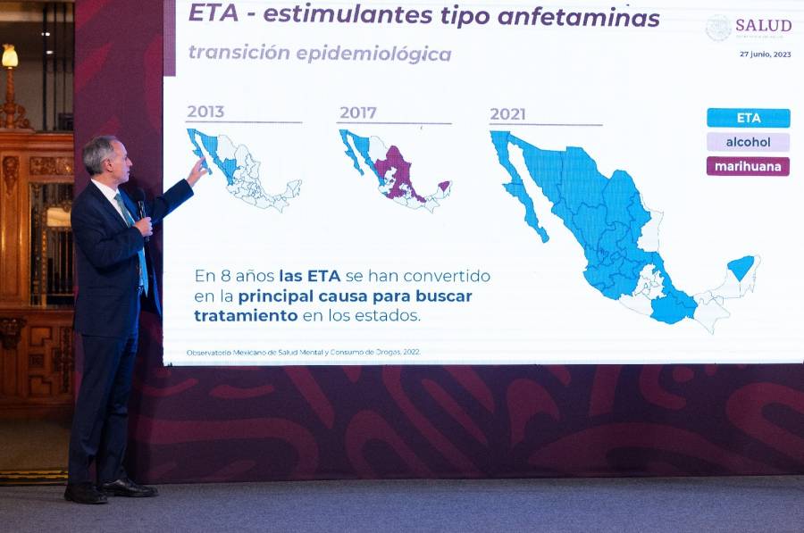 46% de adictos consumen metanfetaminas: Gatell