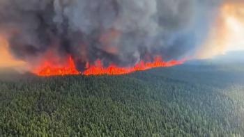 Bomberos extranjeros llegan a combatir incendios forestales en Canad&aacute;