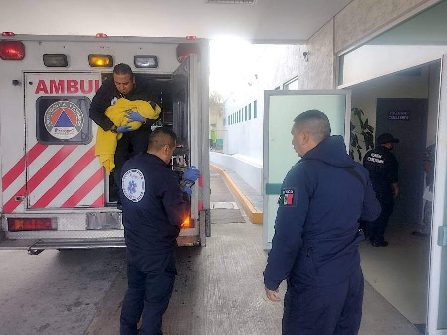 Encuentran a dos bebés abandonados en CDMX y Ecatepec