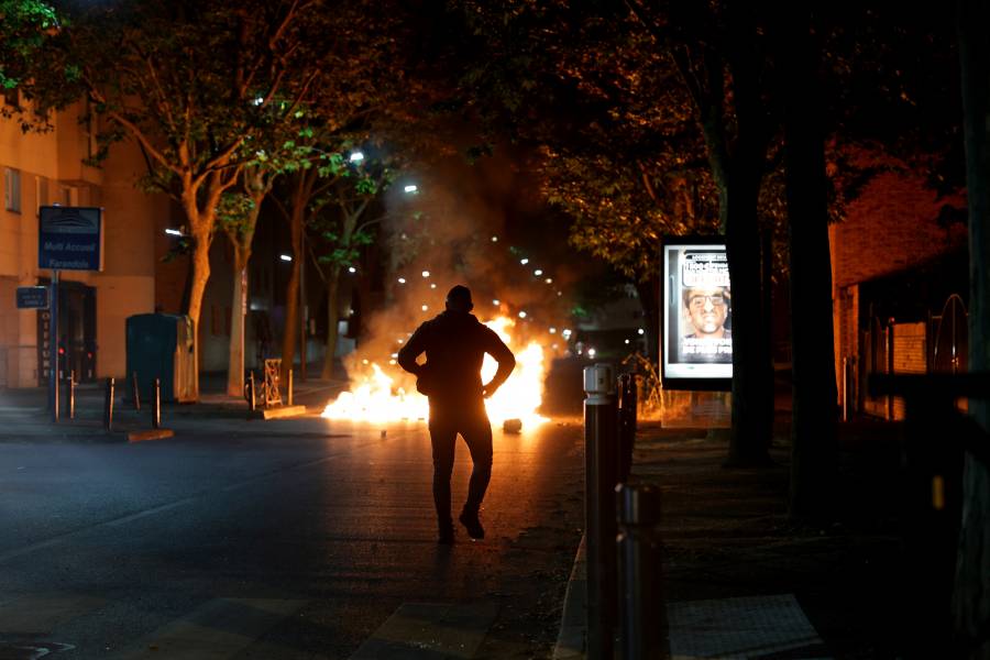 Segunda noche de disturbios en Francia tras muerte de joven baleado por un policía