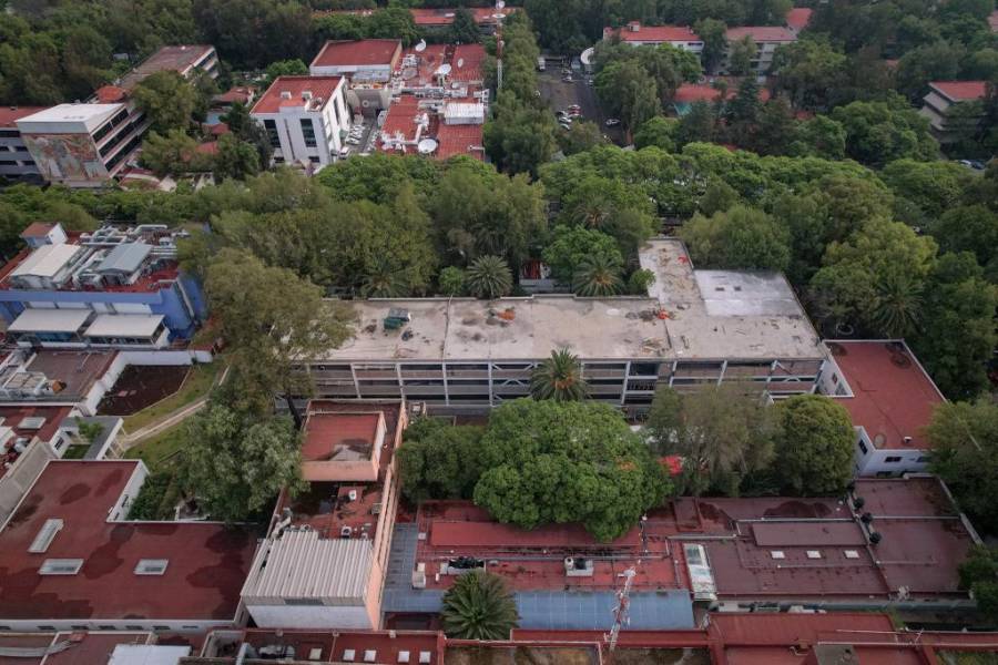 Supervisa Martí Batres avances de obra de la Universidad “Rosario Castellanos” Campus Santo Tomás