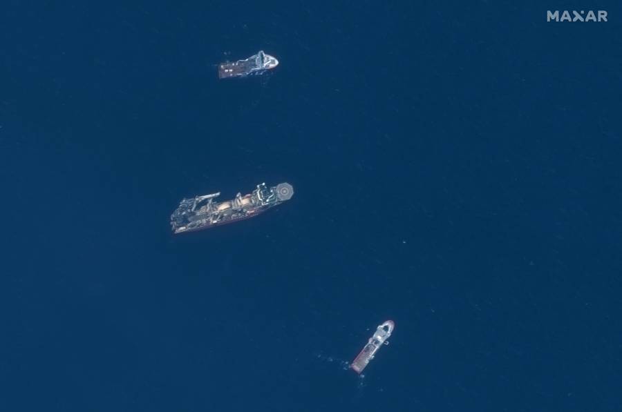 Restos de sumergible destruido cerca del Titanic desembarcados en Canadá