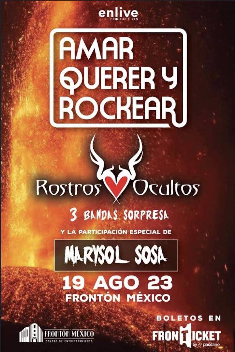 PRESENTAN EL ESPECTÁCULO “AMAR, QUERER Y ROCKEAR”, UN TRIBUTO ROCKERO A JOSÉ JOSÉ CON MARYSOL SOSA, HIJA DEL PRÍNCIPE, COMO INVITADA ESPECIAL