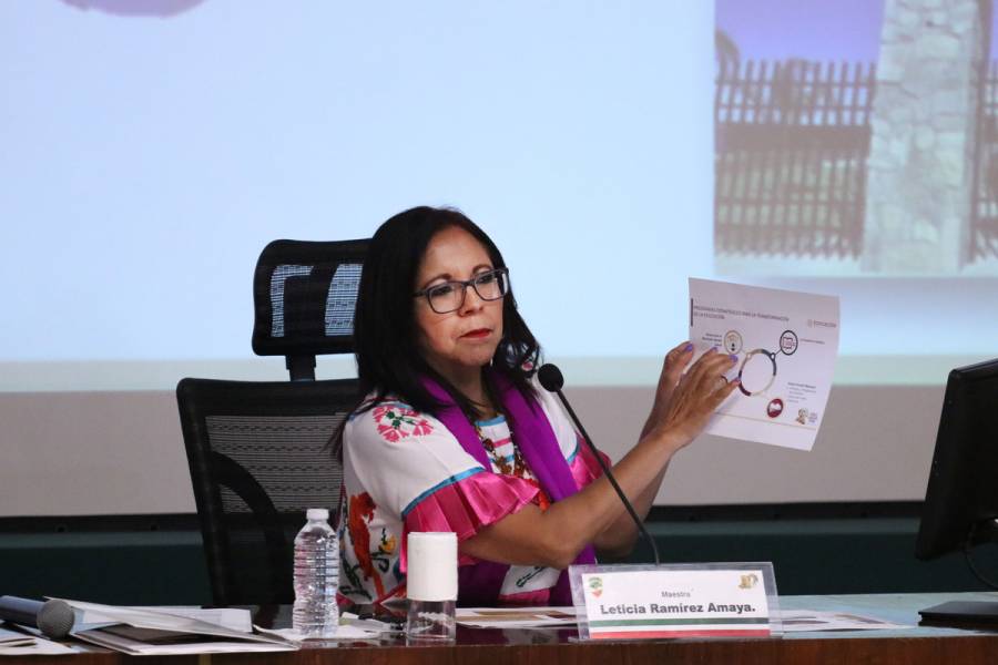 Establece gobierno bases para la transformación educativa del país: Leticia Ramírez