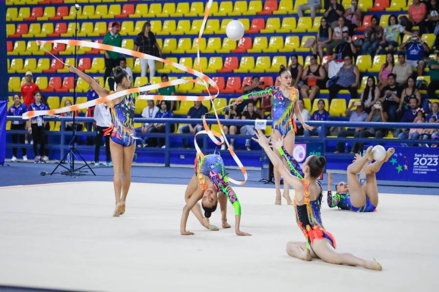 Selección mexicana de gimnasia rítmica alcanza la gloria en San Salvador 2023