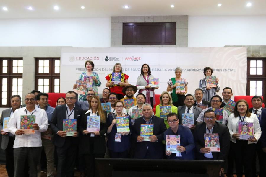 SEP presenta nuevo Modelo de Educación para la Vida, MEV AprendeINEA Presencial