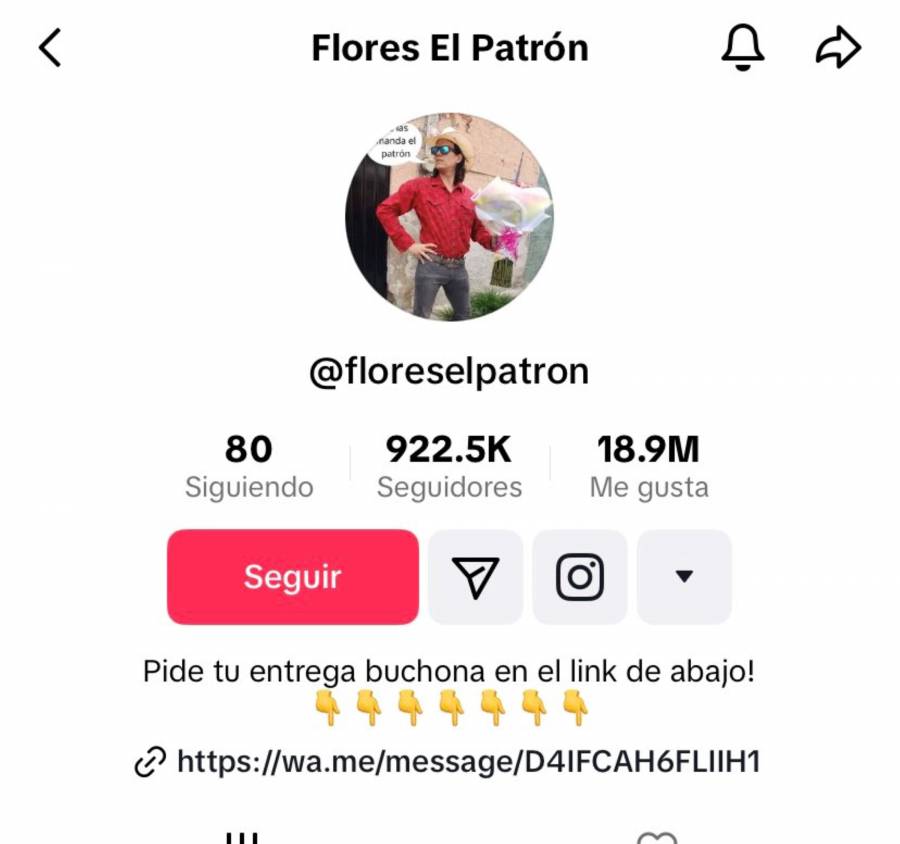 'Flores, El Patrón': TikToker señalado por disparar balas de salva en Plaza Artz