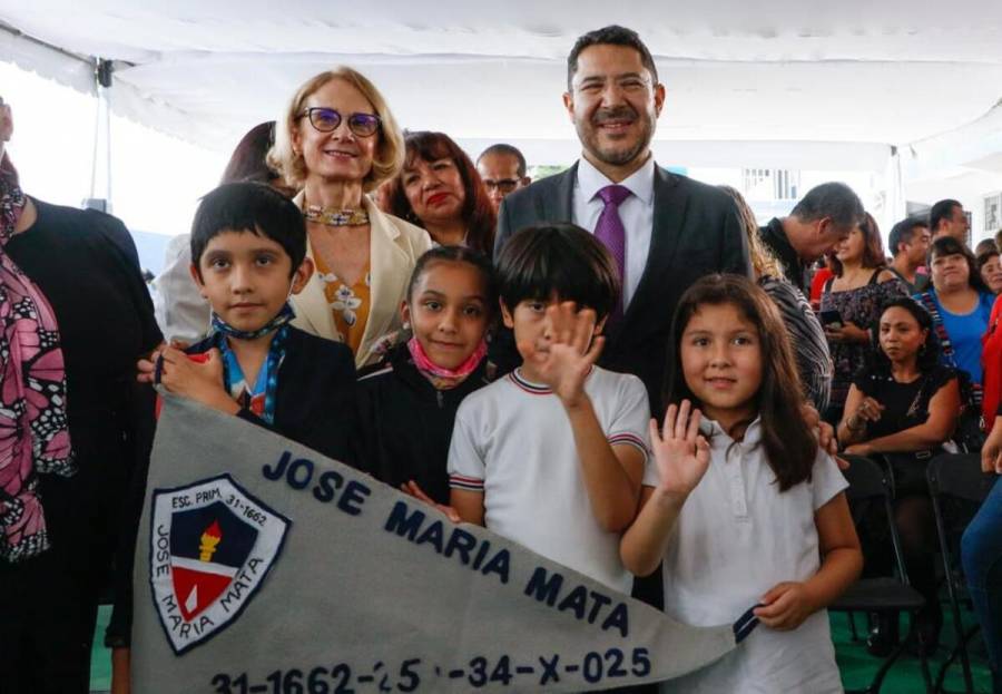 Cumplimos con la reconstrucción de 226 escuelas dañadas por el sismo de 2017: Martí Batres