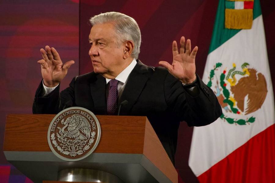AMLO destaca reducción del flujo migratorio en la frontera sur del país