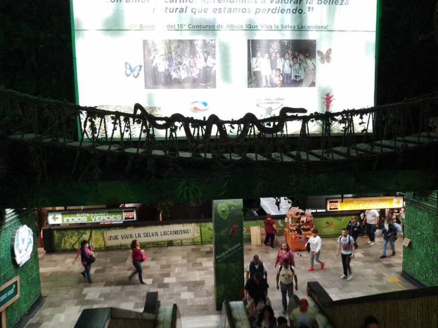 HISTORIAS EN EL METRO: QU&Eacute; CHULA ES CHIAPAS