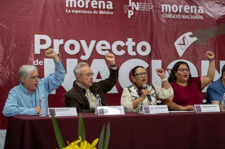 Morena enfatiza la continuidad de la Cuarta Transformación en sus discursos