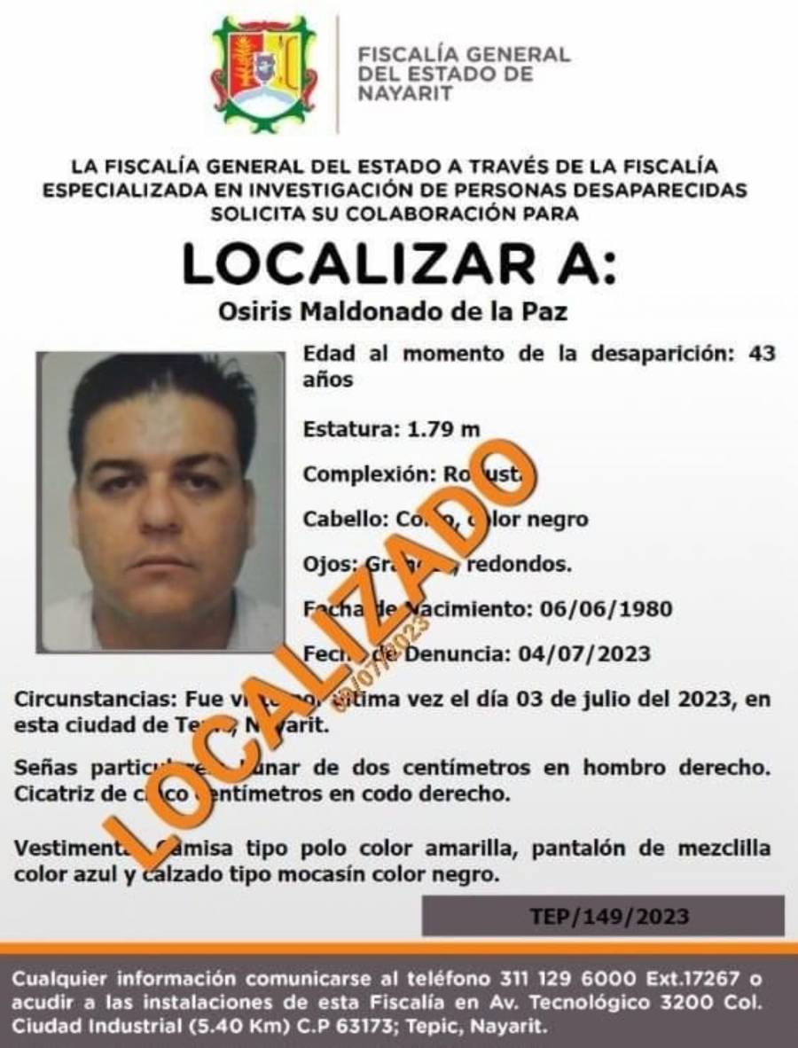 Es liberado el periodista Osiris Maldonado Medrano