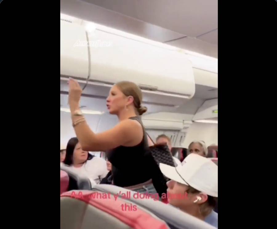 Testigo confirma avistamiento de pasajero “no real” en vuelo de American Airlines