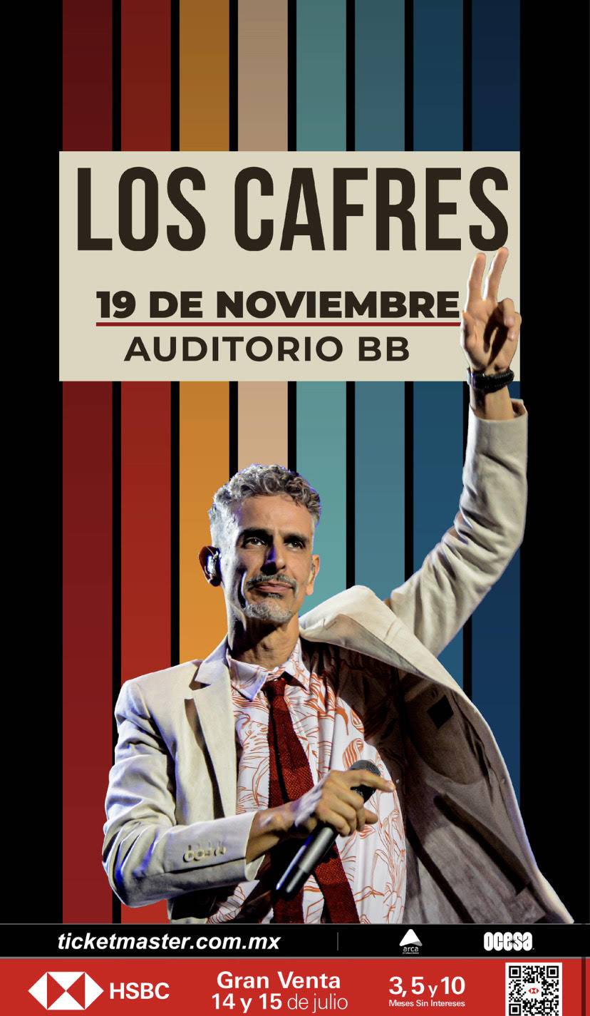 Los Cafres llegan al Auditorio BB para un imperdible concierto