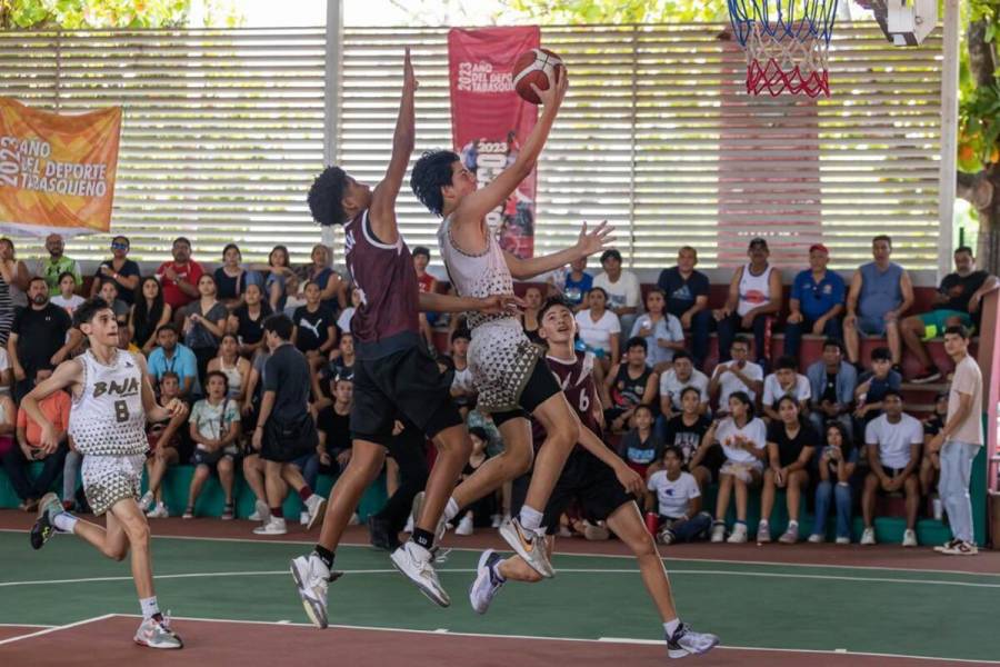 Chihuahua y Baja California dividen títulos en basquetbol varonil de Nacionales CONADE 2023