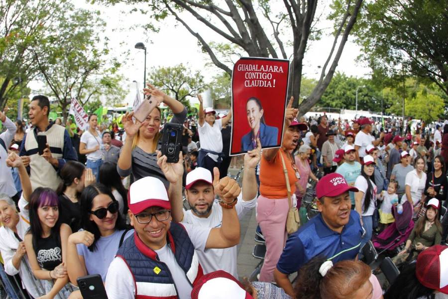 Realizan mega jornada de apoyo a Claudia Sheinbaum en Ecatepec, Edomex