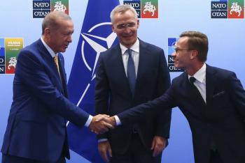 Turquía levanta veto a ingreso de Suecia a la OTAN