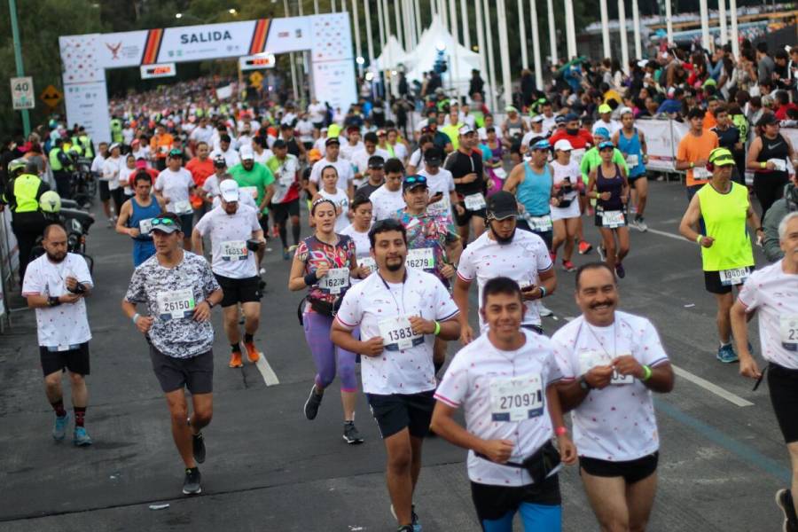 Metrobús modifica sus rutas por Medio Maratón CDMX 2023