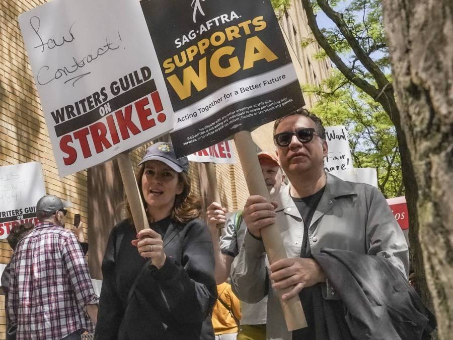 ¿Qué actividades se detendrán durante la huelga de actores y guionistas de Hollywood?