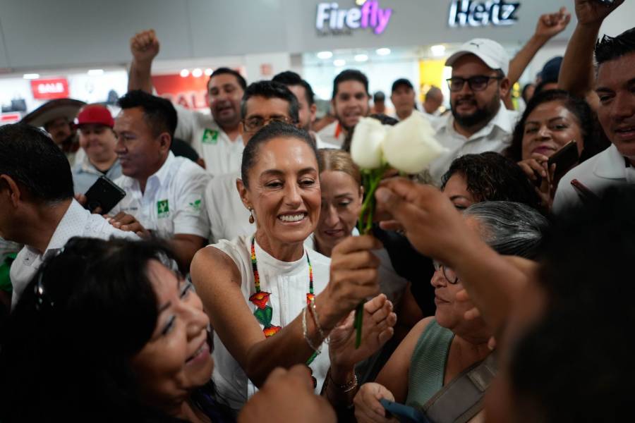 Claudia Sheinbaum destaca obras en el Metro de la CDMX y asegura liderar encuestas presidenciales