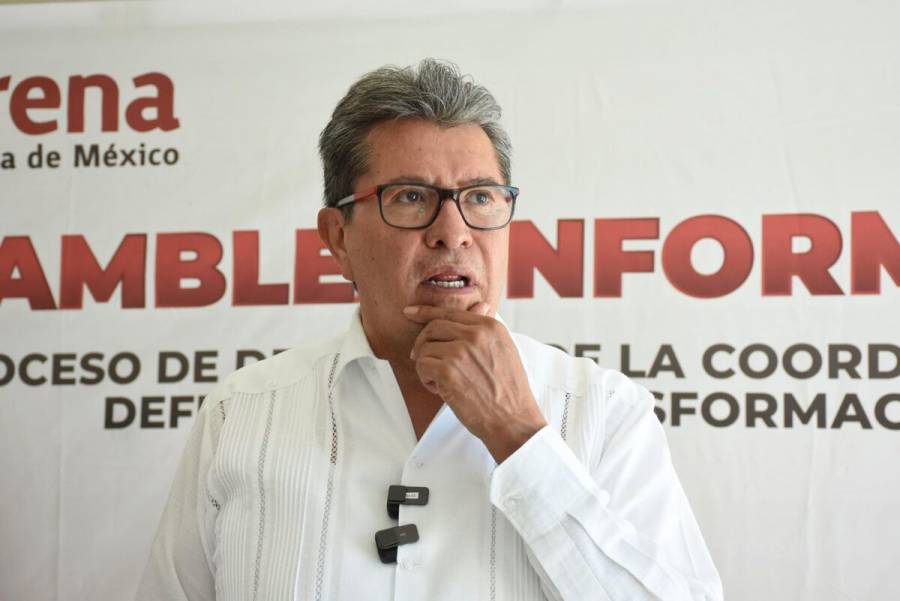 Ricardo Monreal asegura que no hay igualdad en espectaculares de 'corcholatas'