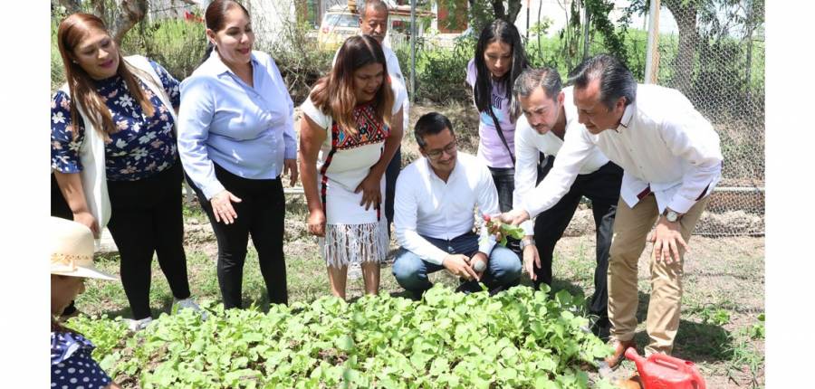 Inaugura gobernador vivero que preserva plantas nativas de Emiliano Zapata