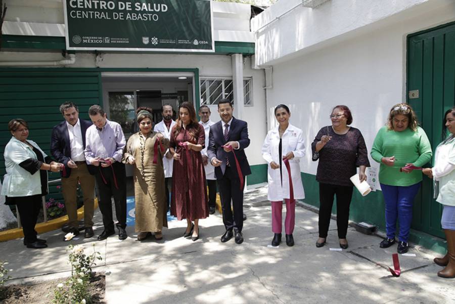 Martí Batres inaugura Centro de Salud “Central de Abasto”