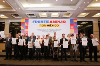 Frente Amplio por M&eacute;xico busca formar padr&oacute;n de simpatizantes en los estados