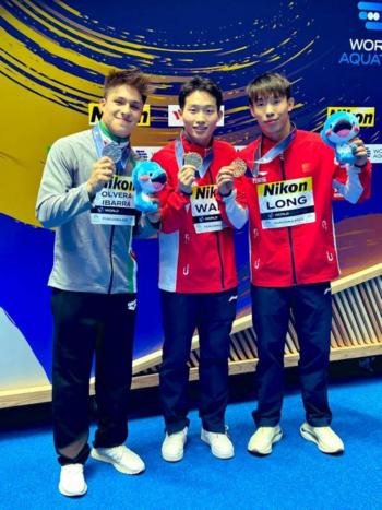 Osmar Olvera brillante en el Campeonato Mundial de Deportes Acu&aacute;ticos: ¡Dos medallas de plata y plaza ol&iacute;mpica para M&eacute;xico!