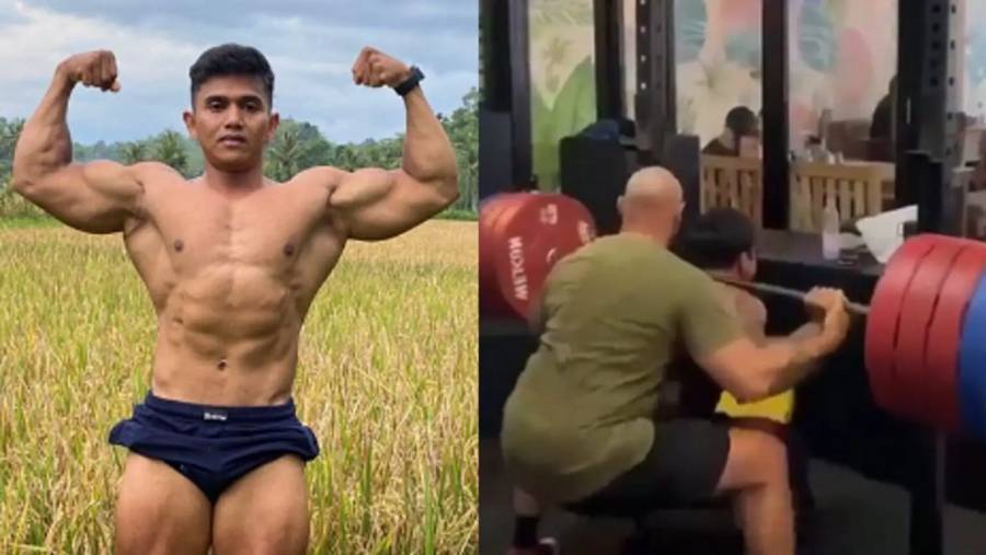 Muere fisicoculturista Justyn Vicky tras cargar barra con 210 kg